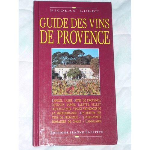 Guide Des Vins De Provence