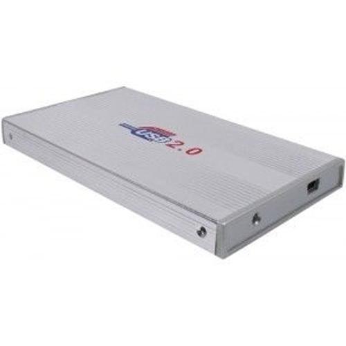 Boitier externe aluminium  pour disque dur 2.5" - IDE  - USB2.0