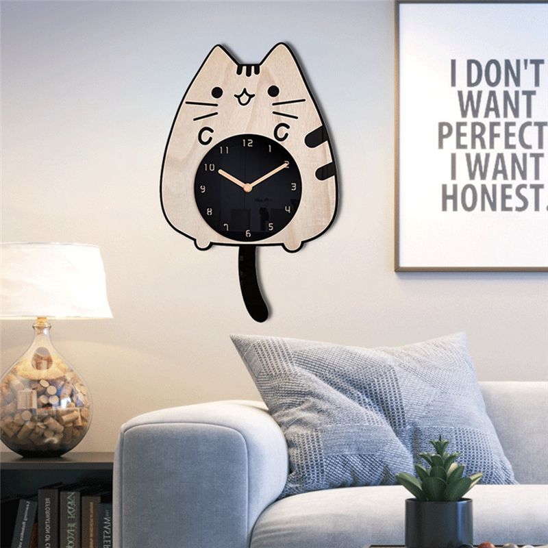 Horloge Murale DCorative Salon MNage Dessin Anim Mode Hor... - 4