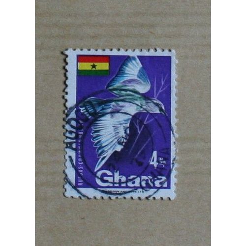 Timbre Oblitéré : Ghana