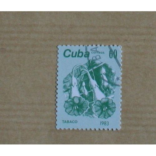 Timbre Oblitéré : Cuba