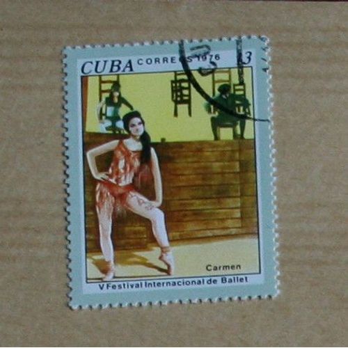 Timbre Oblitéré : Cuba