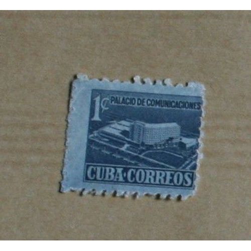 Timbre Oblitéré : Cuba