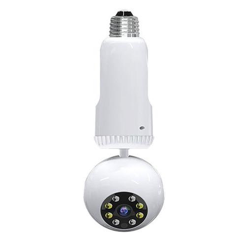 A88 Ampoule CaméRa de Surveillance 360 ° 1080P Maison Sans Fil WiFi Jour Nuit Couleur Panoramique Automatique CaméRa de Suivi Du Corps