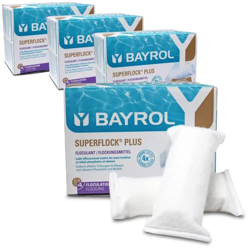 Bayrol - Floculant piscine 4 boites de 1kg 9910004