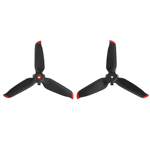 2 Pièces Séries Lame D'hélice Pièces De Rechange Lumière 3 Accessoires De Palette De Feuilles Ventilateurs D'aile De Lame Pour Fpv Combo Drone Rouge-Générique