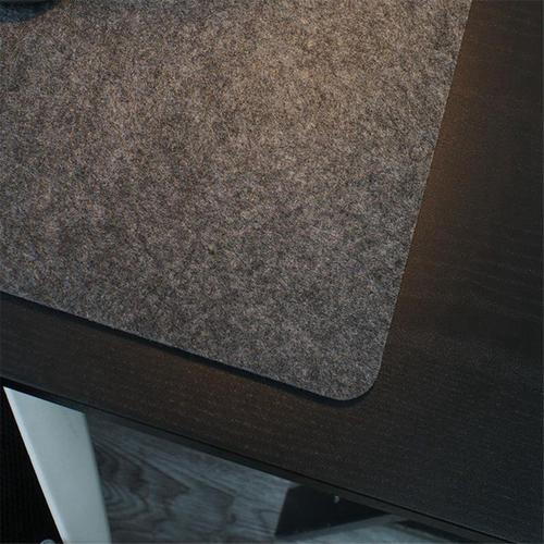 Moule Goutte à Goutte Feutre Tapis de Souris Bureau Ordinateur Bureau Tapis de Protection Clavier Tapis AntidéRapant Ordinateur Portable Table Coussin Gris Foncé