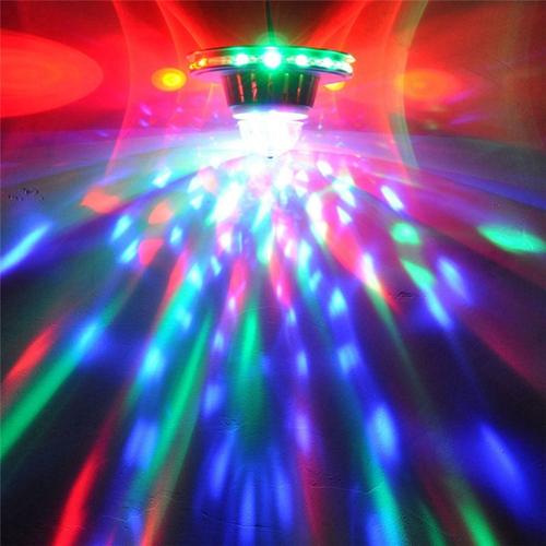 15w Mini Disco Light 48led Rgb Home Party Stage Wall Backlight Décoration Flash Laser Color Beam Music Light Eu Plug