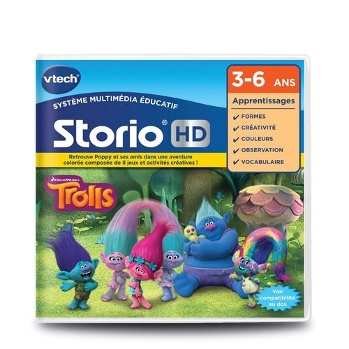 Vtech Jeu Hd Storio - Trolls