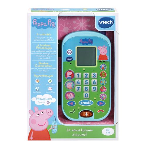 Jouets Educatifs Licence Peppa Pig - Le Smartphone Éducatif