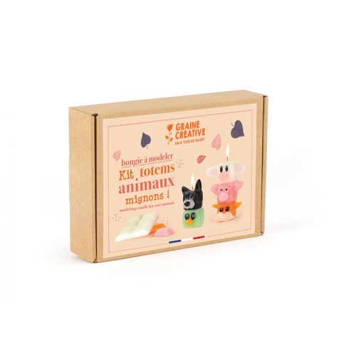 Graine Creative Kit Bougie Totem A Modeler