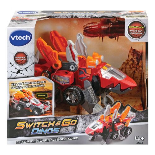 Switch & Go Dinos Lutor, Super Stégosaure (Buggy)