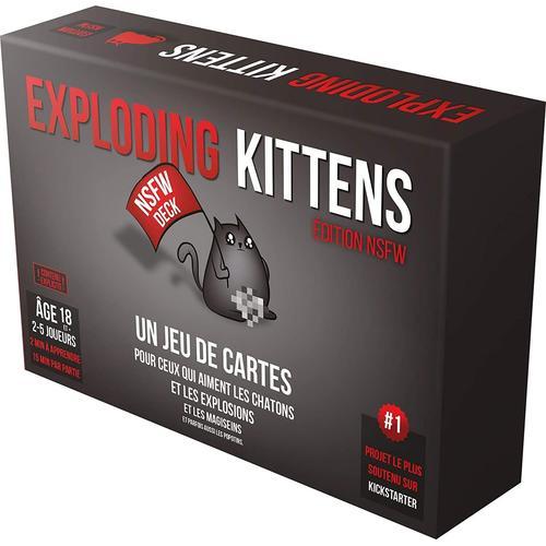 Asmodee Exploding Kittens : Nsfw Version, Ekek02fr, Jeu D'ambiance
