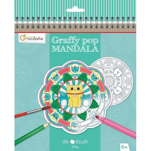 Avenue Mandari Graffy Pop Mandala, Animaux