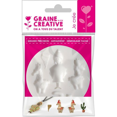 Graine Creative Mini Moule Silicone Amerique Du Sud Ø 70 Mm