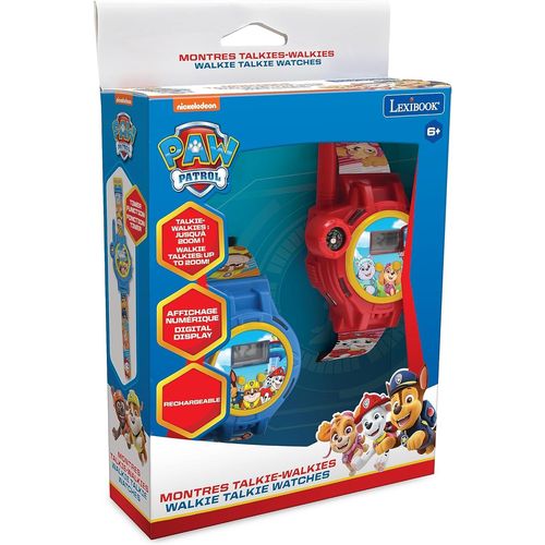 Lexibook Montre 2 En 1 Walkie Talkie Pat'patrouille 200m
