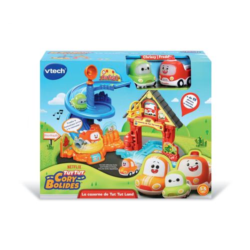 Vtech Tut Tut Cory Bolides -La Caserne De Tut Tut Land (+ Freddie / Chrissy)