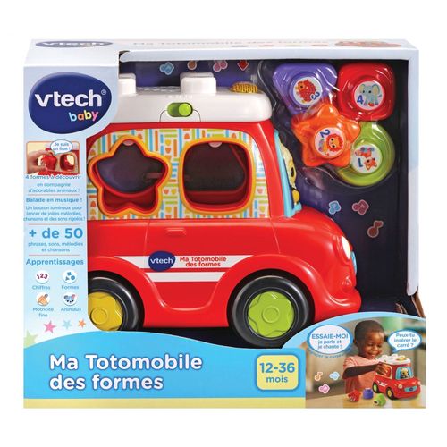 Vtech Baby Ma Totomobile Des Formes