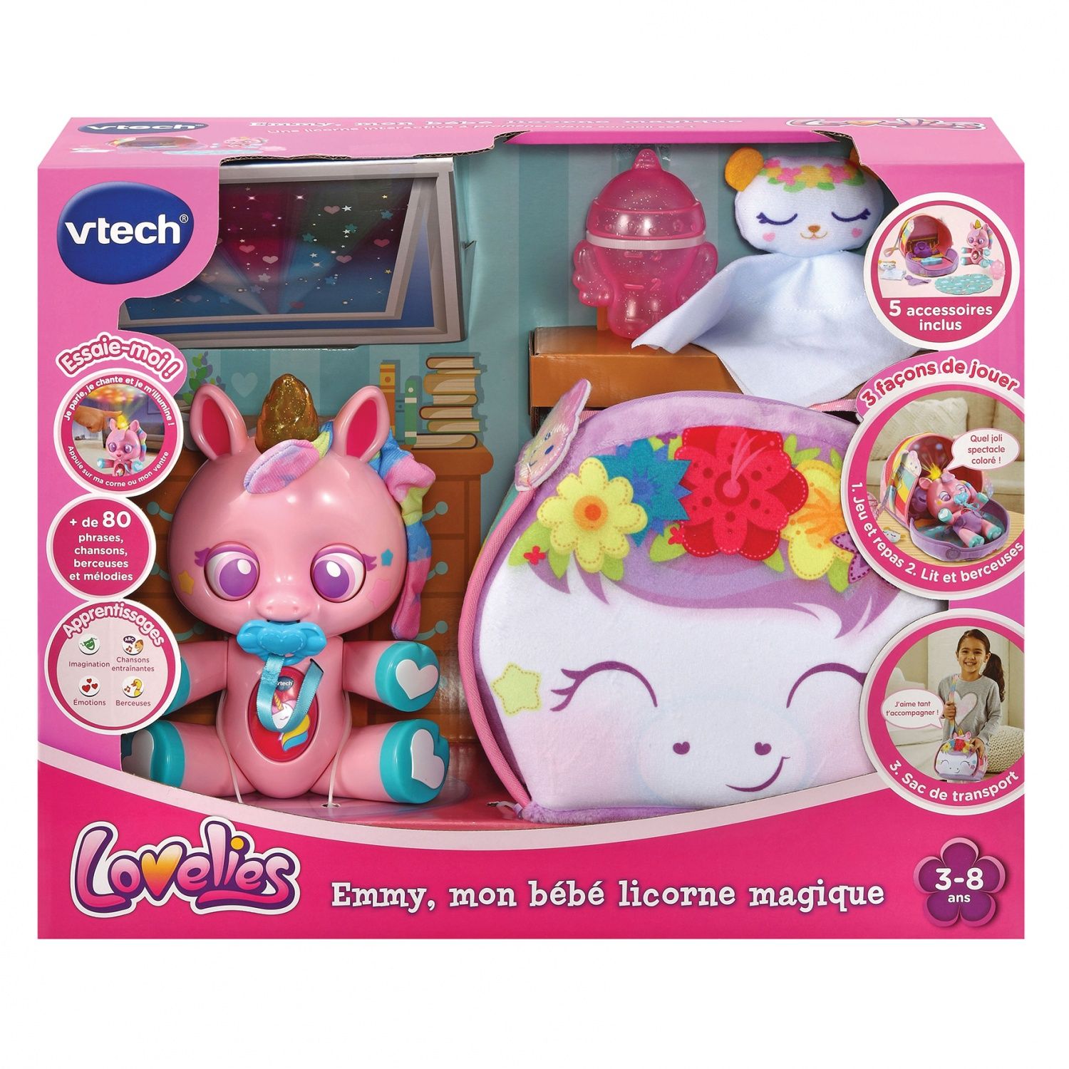 Vtech Lovelies - Emmy, Mon Bébé Licorne Magique