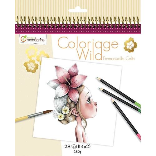 Avenue Mandari Carnet De Coloriage Collector