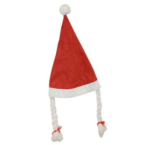 Rubie's Bonnet De Noël Avec Tresses
