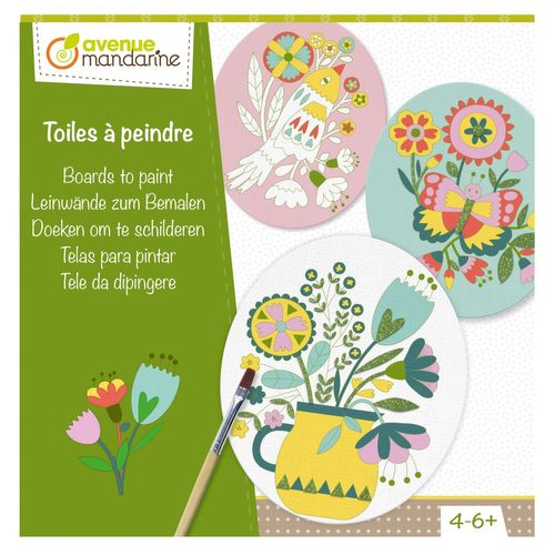 Clairefontaine Coffret Créatif, Toiles À Peindre