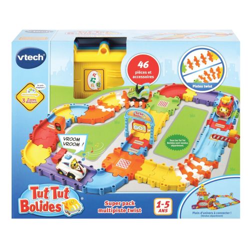 Tut Tut Aventures Tut Tut Bolides -Super Pack Multipistes Twist