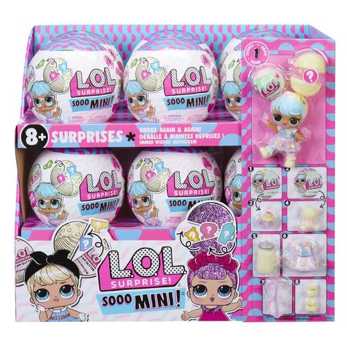 Core Dolls Sooo Mini! L.O.L. Surprise Poupées 7,5cm Asst En Pdq