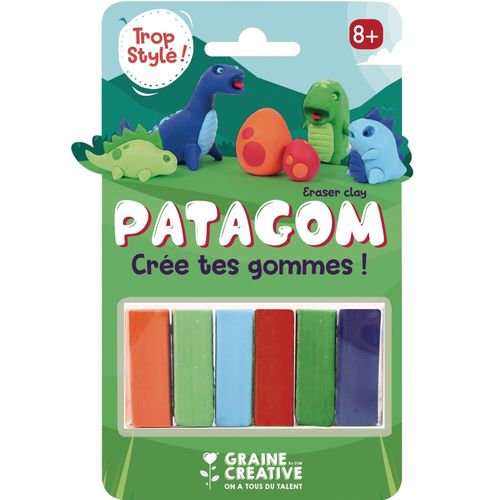 Patagom Blister De 6 Pains Dinosaures