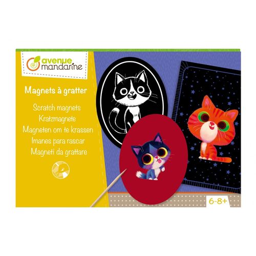 Clairefontaine Boîte Créative, Magnets À Gratter