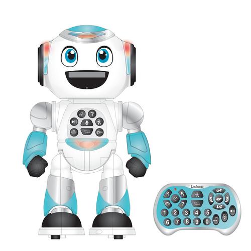 Lexibook Powerman Robot Programmable Avec Quiz, Musique, Jeux, Lancer De Disque, Histoires Et Télécommande (Français)