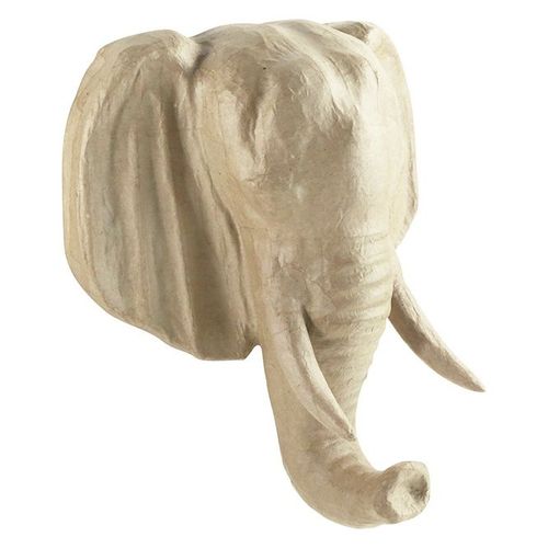 Decopatch Tête Éléphant À Suspendre 23cm