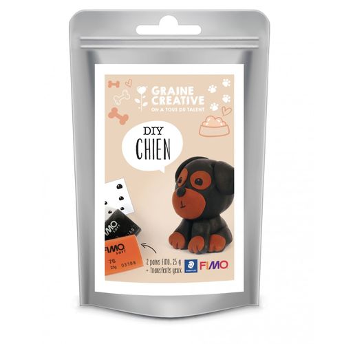 Graine Creative Sachet Fimo 2x25g - Chien