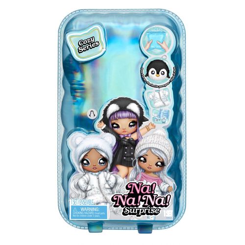 Dolls Na! Na! Na! Surprise 2in1 Cozy Series  Lavender Penguin