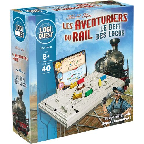 Asmodee Logiquest : Les Aventuriers Du Rail