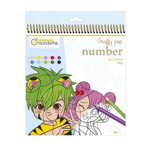 Avenue Mandarine Graffy Pop Number, Manga
