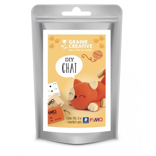 Graine Creative Sachet Fimo 2x25g - Chat