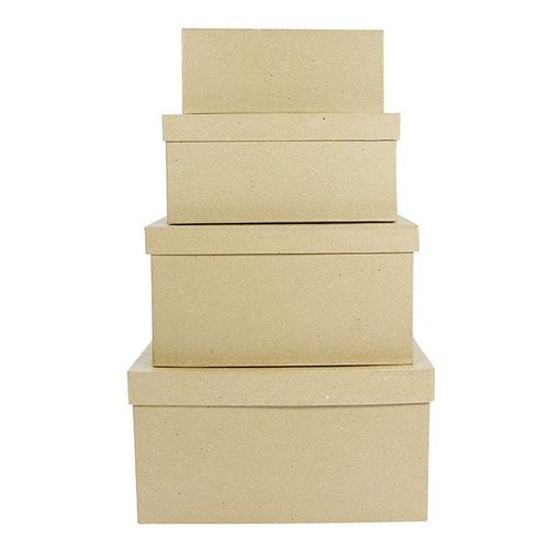 Decopatch Assort 4 Boîtes Rect 8x19x7/17x28x15cm