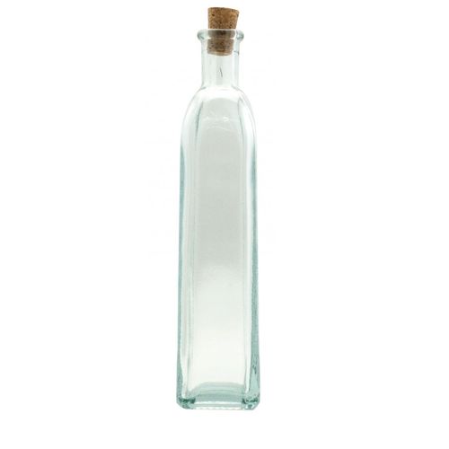 Graine Créative Bouteille Carrée Hauteur 17.5 Cm