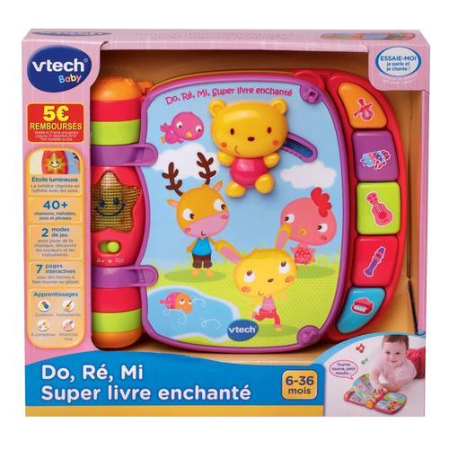 Vtech Baby Do, Re, Mi, Super Livre Enchante Rose