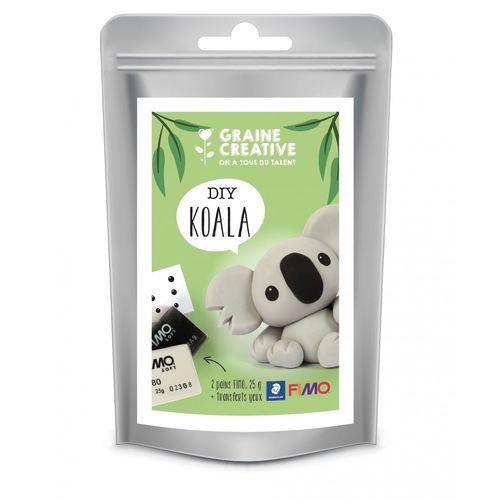 Graine Creative Sachet Fimo 2x25g - Koala