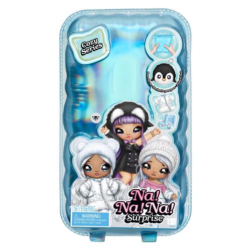 Dolls Na! Na! Na! Surprise 2in1 Cozy Series  Snow Owl