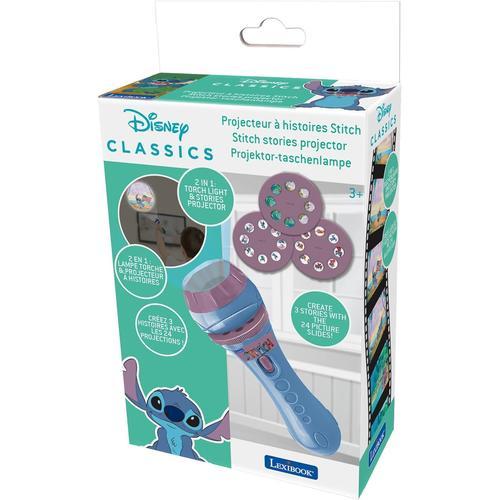 Lexibook Projecteur À Histoires Et Lampe Torche Disney Stitch