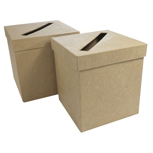 Decopatch Lot De 2 Urnes Carrées (Dim)