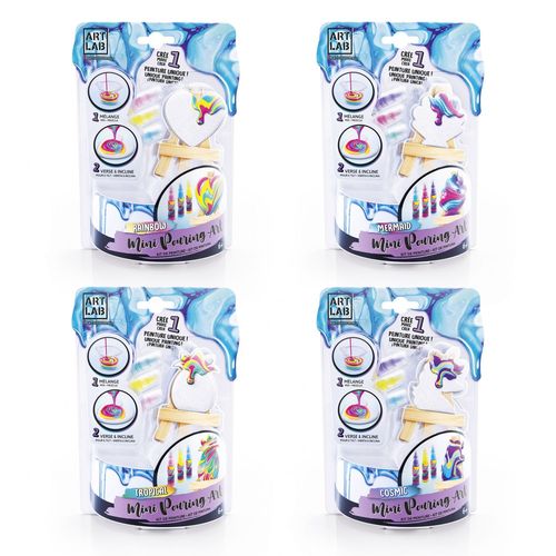 Ct - Art Lab Kit Pouring Paint Chevalet