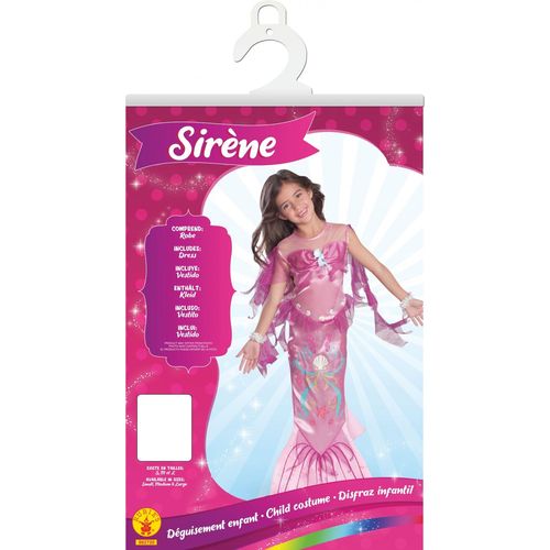 Rubie's Déguisement Sirène Rose - M