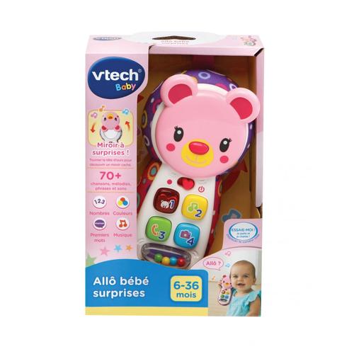 Vtech Baby Allo Bebe Surprises Rose