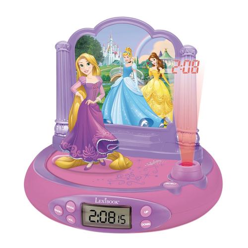 Lexibook Radio Réveil Projecteur Disney Princesses