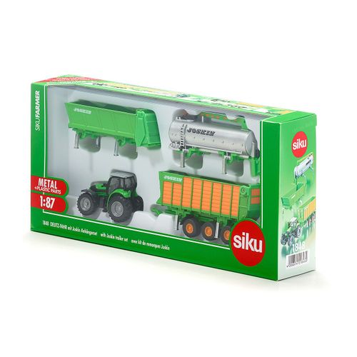 Sikufarmer Deutz-Fahr Avec Kit De Remorques Joskin