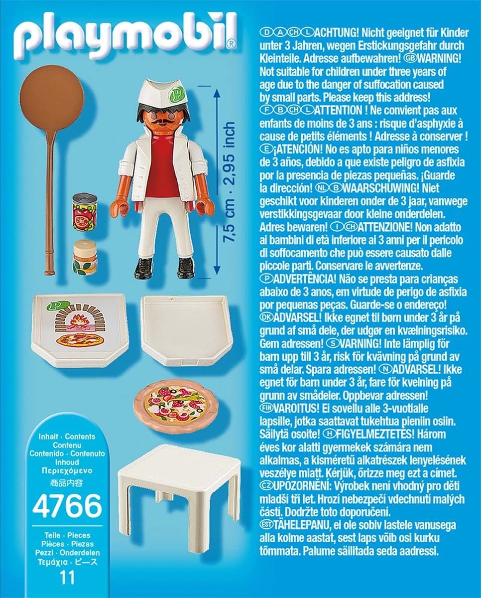 Playmobil 4766 - Pizzaiolo - 2